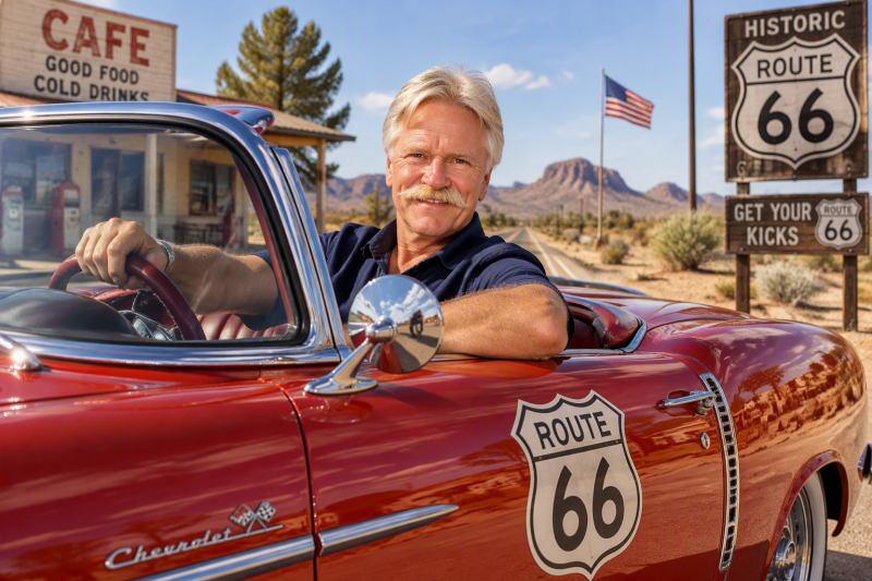 Oddbjørn på tur i USA